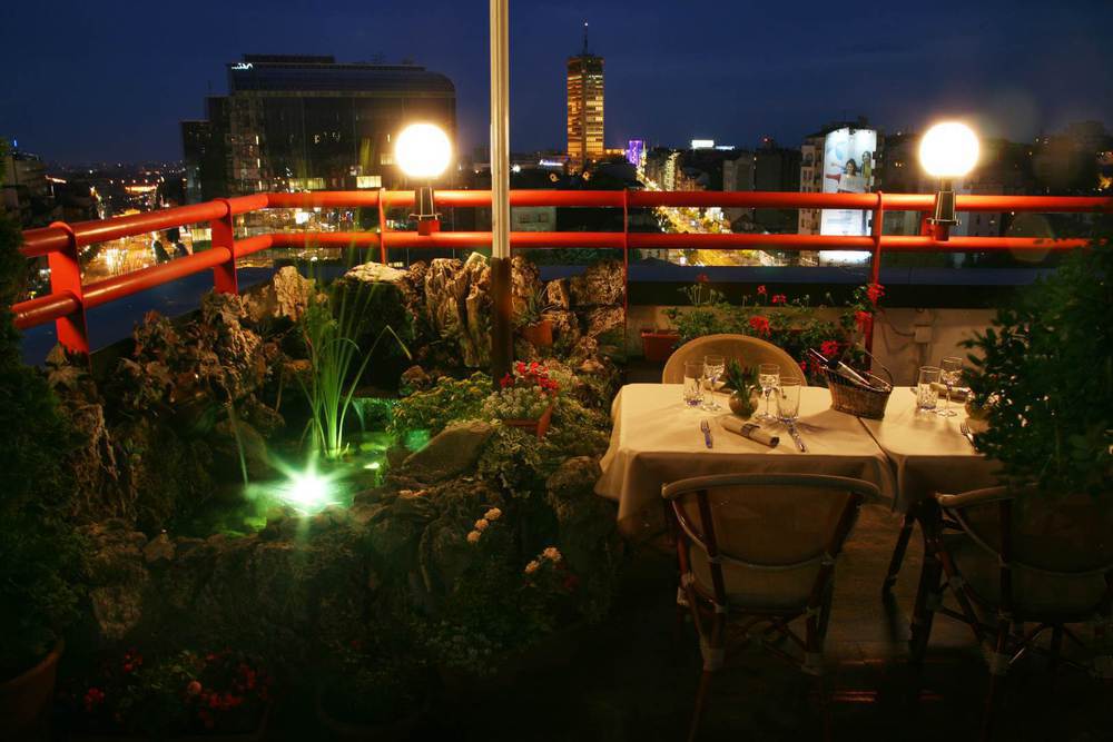 Hotel Slavija Lux 贝尔格莱德 餐厅 照片